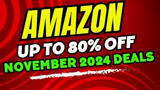 Amazon November Deals Save up to 80 Off [upl. by Derdlim]