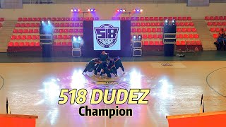 The Zamboanga Street Dance Battle 2023  518 Dudez  Champion [upl. by Ayanad]