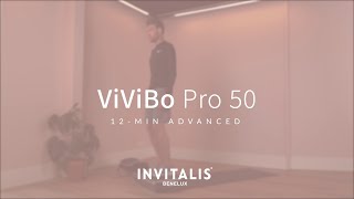 12 MIN ADVANCED WORKOUT  ViViBo PRO 50 Oscillating Deep Vibration Plate NL [upl. by Darbie]