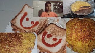 आमलेट की रेसिपीब्रेड आमलेटeasy breakfast recipe amlet kaise banate hainbread omelette recipe [upl. by Luapnaes841]