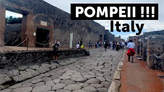 Pompeii  a walk around a Roman city frozen in time Excavations ruins sights 2024 [upl. by Anirroc]