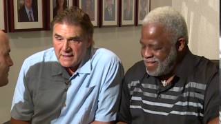 Rare interview with Earl Campbell and Dan Pastorini [upl. by Llerrat690]