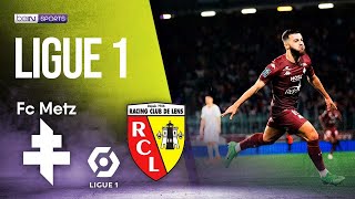 Metz vs Lens  LIGUE 1 HIGHLIGHTS  041224  beIN SPORTS USA [upl. by Verity]