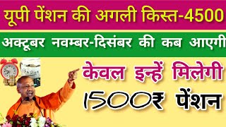 UP पेंशन की अगली किस्त कब से मिलना शुरू होगी4500₹Pension Kab Aayegi 2023 [upl. by Metts958]