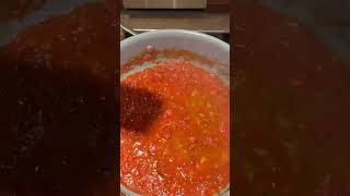 Garlic Shrimp Pasta with Tomato Sauce  My Inviting Kitchen [upl. by Viradis]