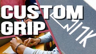 Comment jai custom mon grip  skate [upl. by Aubrie]