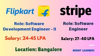 Flipkart Hiring Software Development Engineer   Stripe Hiring Software Engineer [upl. by Ayhay]