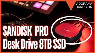 Boost Your Backup Sandisks 8TB Desk Drive SSD Review with Ab Sesay [upl. by Arondel]