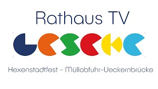 Rathaus TV Hexenstadtfest Müllabfuhr Brückensanierung Ueckernstraße 27092024 [upl. by Ssidnac]