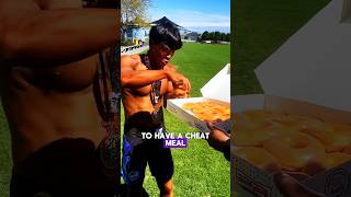 Bodybuilder has cheat meal after months [upl. by Angie]