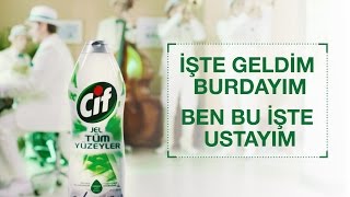 iştegeldimburdayım ben bu işte ustayım Tüm yüzeylerde Cif Jelin gücü [upl. by Staffard]