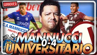 MANNUCCI vs UNIVERSITARIO 04  📺Reacción📺 280124 [upl. by Bordie]