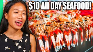 10 SEAFOOD Challenge Worlds CHEAPEST Seafood in Phu Quoc Vietnam [upl. by Amled]