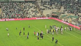 Bursaspor 30 Kahramanmaraşspor Maç Sonu [upl. by Sinnelg]