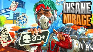 INSANE Mirage 31 KILLS and 6200 Damage Apex Legends Gameplay Season 20 [upl. by Adnawal]