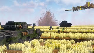 Recreating World War II in Minecraft [upl. by Nanny]