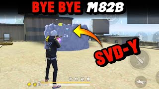 SVDY GLOO WALL PENETRATION ABILITY IS INSANE  GARENA FREE FIRE [upl. by Niehaus]