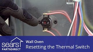 Wall Oven Wont Heat Resetting the Thermal Switch [upl. by Bradford]