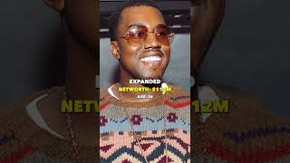 Kanye Wests Net Worth Over the Years kanyewest [upl. by Nancie]