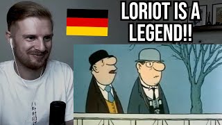 Reaction To Loriot  Race Tracks German Comedy [upl. by Phare695]