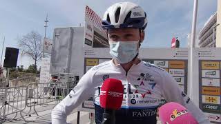 Chris Froome  Interview at the start  Volta Ciclista a Catalunya Stage 1 [upl. by Aihsal820]