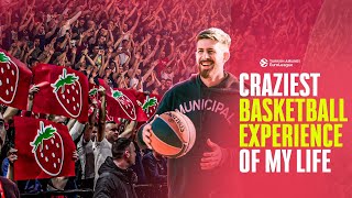 Inside the CRAZIEST BASKETBALL EXPERIENCE  Partizan  Crvena Zvezda ETERNAL DERBY VLOG [upl. by Rehpotsirc]