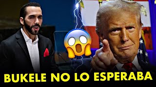 Donald Trump envía un contundente mensaje a Bukele tras su victoria en EEUU 🤯 [upl. by Enaed747]