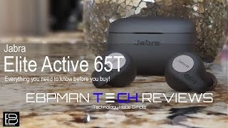 Hands On Jabra Elite Active 65t  In Depth Review with Call Quality Test [upl. by Anoyet]