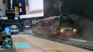 hornby duchess with trs trains smoke [upl. by Dav]