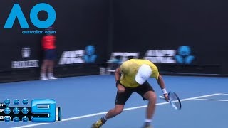 Australian Open Highlights Djere v Donskoy  Round 1Day 2  Wide World Of Sports [upl. by Hendrick749]