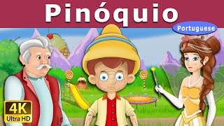 Pinóquio  Pinocchio in Portuguese  Portuguese Fairy Tales [upl. by Niatsirt523]