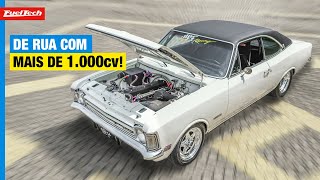 Opala Turbo 1000cv com câmbio automático TH400 de rua [upl. by Cerell]