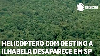 Helicóptero com destino a Ilhabela desaparece no litoral [upl. by Mont]