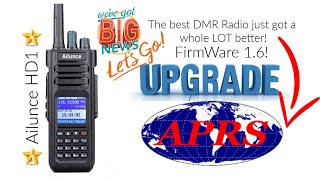 Huge news Ailunce HD1 GPS Firmware update 16 now has APRS Heres how to update it [upl. by Stefan]