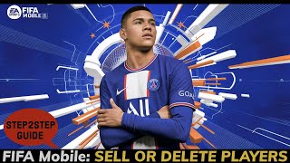 How to Trade Players on FIFA Mobile Sell and Exchange FIFA Mobile Players 2024 [upl. by Aitropal]