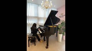 Maykapar Raging Torrent piano 11yearold Lee Jiahn Ellen [upl. by Naraj964]