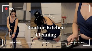 Extreme Kitchen Cleaning l Satisfying Cleaning Sounds l Clean With Me l ASMR [upl. by Akinar]