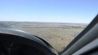 Jabiru J430  Short Clip  Approach to Bloemfontien South Africa [upl. by Glassco]