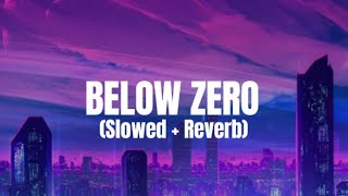 SLVG  BELOW ZERO Slowed  Reverb MUSIC [upl. by Aseel]