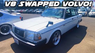 LS Swapped Volvo 240 DL  The Ultimate Sleeper Sedan [upl. by Levin]