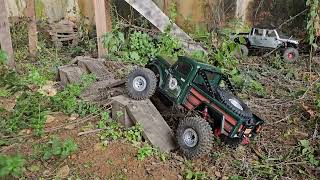 RGT Vs TRAXXAS Vs Axial the Last Duel of 2023 Part2 rockcrawler 4x4 110 ex86170 ex86010 [upl. by Jarrell]