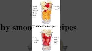 Healthy smoothie recipeshealthyfood weightloss food healthyweightmanagement healthylifestyle [upl. by Ahsitak]