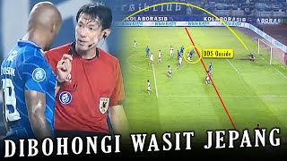 GOL DDS DIANULIR WASIT JEPANG  Inilah 11 Gol Sah Persib Bandung Yang Dianulir di Liga 1 Indonesia [upl. by Bull]