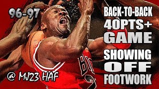 Michael Jordan Highlights vs Clippers 19961125  40pts YOU REACH I TEACH [upl. by Gilberto376]