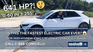 641 HP EV That’ll Blow Your Mind 😱  2025 Hyundai IONIQ 5 N First Review at Conicelli Hyundai [upl. by Eversole]