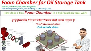 Foam chamber Fire protection for Oil storage tankKATARIAFIREACADEMY [upl. by Bueschel]