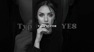 The 6 types of eyes 👁️ eyeshape aestheticlifestyle beautifuleyes sireneyes viralytshorts [upl. by Annelak]