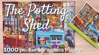 Relax With a Puzzle  Eurographics 1000 pc Puzzle  The Potting Shed [upl. by Simdars]