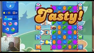 Candy Crush Saga Level 4684  3 Stars 19 Moves Completed No Boosters [upl. by Nadnarb]