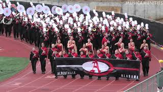 Albertville High School Aggie Band  2024 Bandfest Show 2  Passing Review [upl. by Reggy]